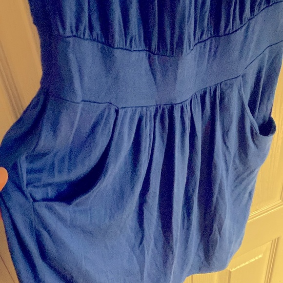 Soprano cobalt blue tank dress size M - Picture 3 of 5
